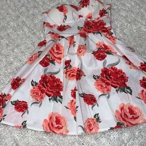 SAY WHAT? Sexy rose dress🌹